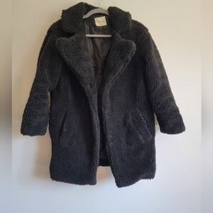 Urbanology Black Teddy Coat
